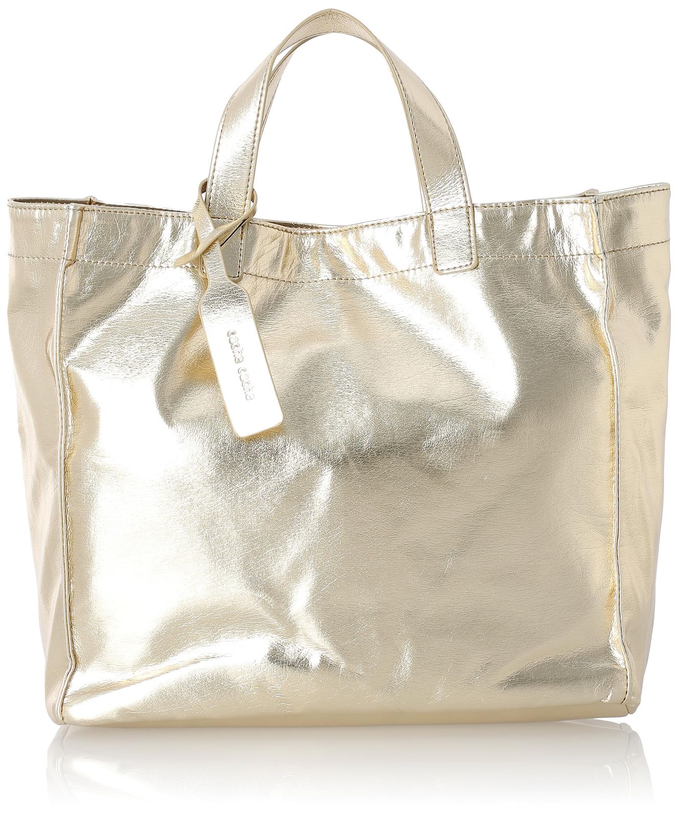 カシュカシュ] ソフトメタリックショッパートート 01-00-79510