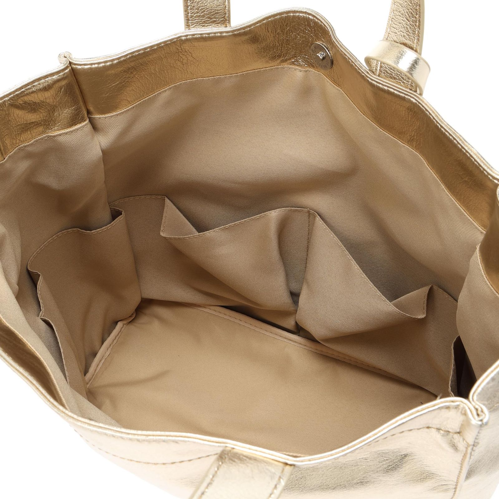 カシュカシュ] ソフトメタリックショッパートート 01-00-79510