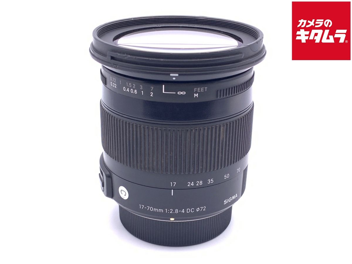 品 シグマ 17-70 mm F 2.8-4 DC MACRO OS HSM Contemporary ニコン用