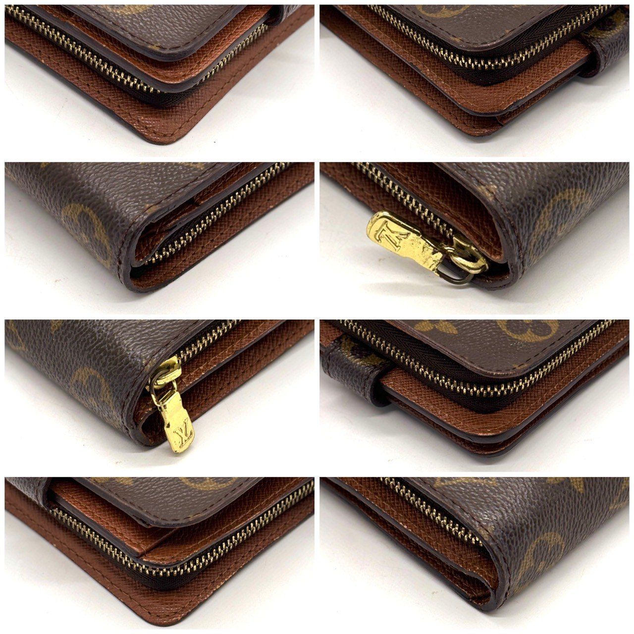 仕入れサイト ルイヴィトン モノグラム コンパクトジップ 折り財布 B2 