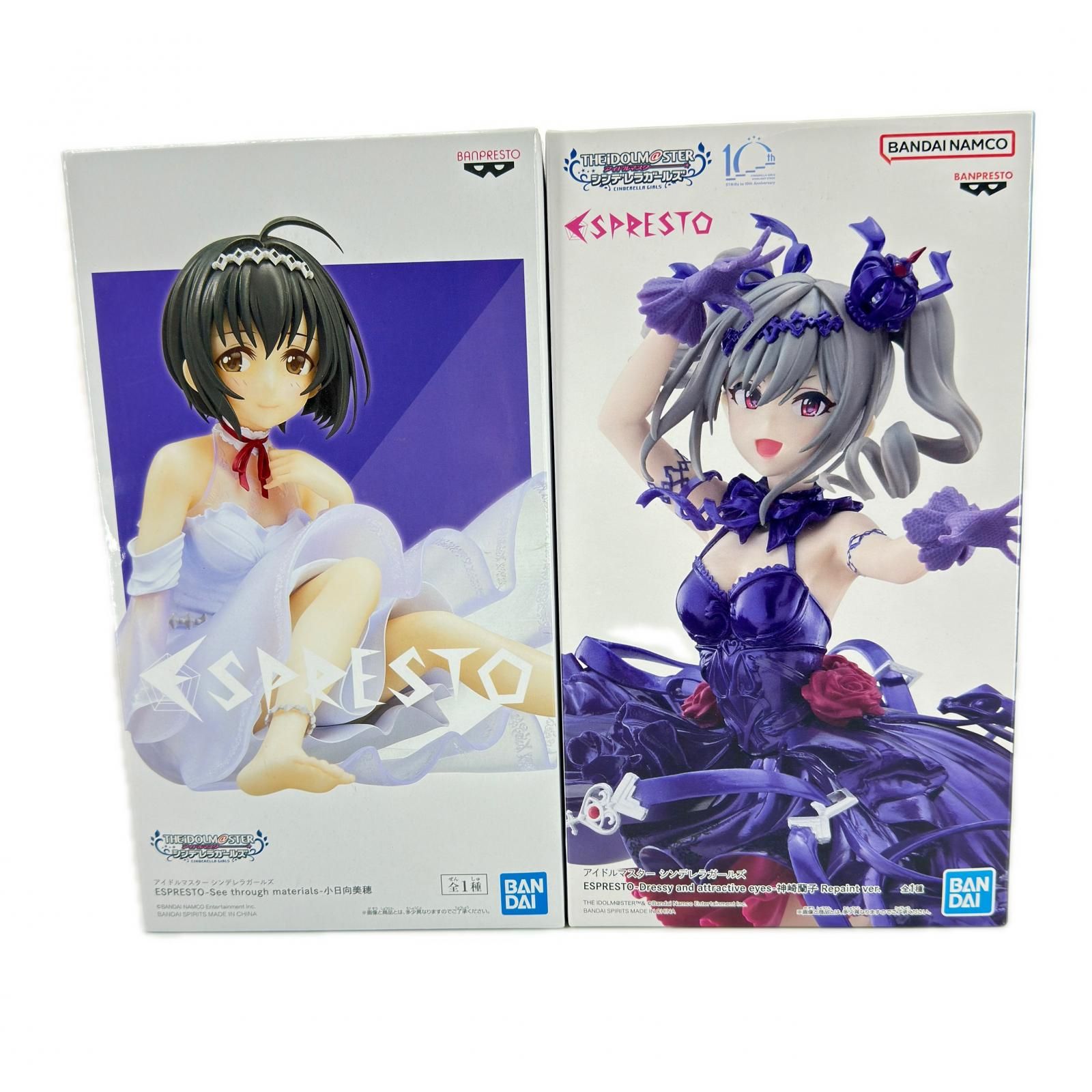 未使用 BANPRESTO 2点 まとめ売り アイドルマスター シンデレラ