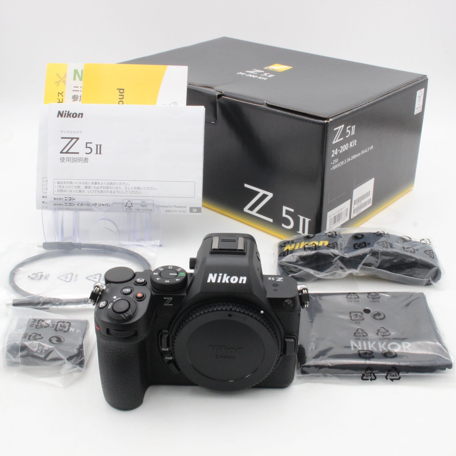 です 撮影のため開封しています Nikon ニコン Z 5 II ボディ ミラーレス 一眼レフ カメラ 93008