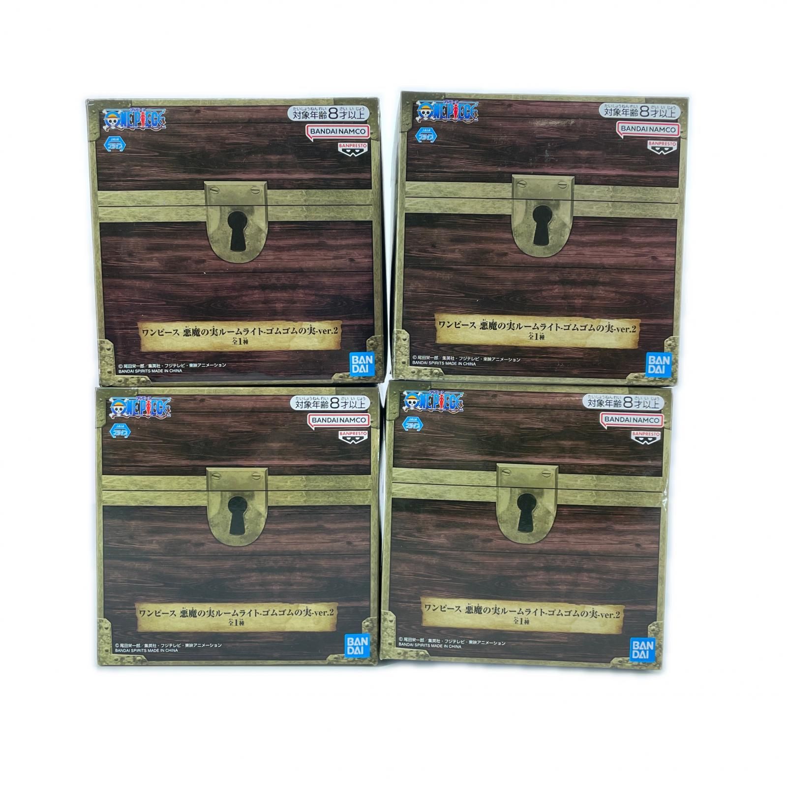 未開封 ワンピース 悪魔の実ルームライト-ゴムゴムの実-ver.2 ×6点