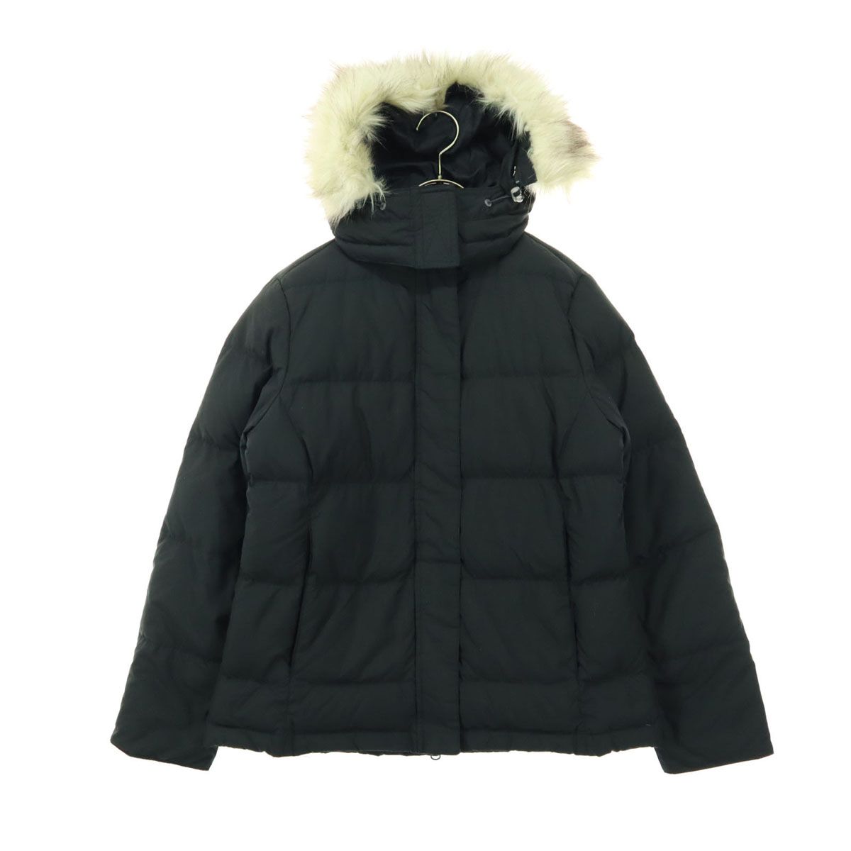 L.L.Bean エルエルビーン 長袖 フード付き ダウンジャケット XS ブラック レディース 古着