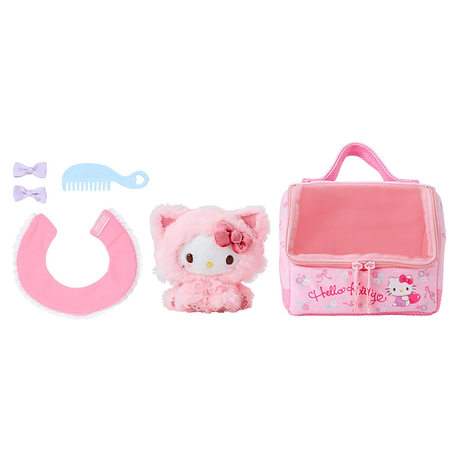 サンリオ(SANRIO) ぬいぐるみおせわセット（こねこ） ハローキティ
