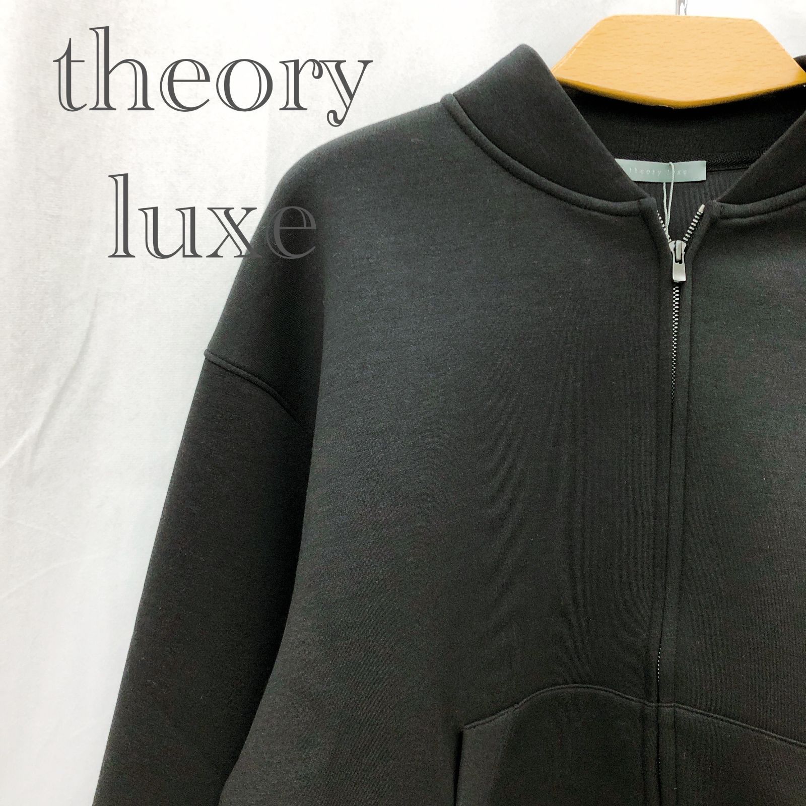 Theory luxe セオリーリュクス ジップアップブルゾン ストレッチ
