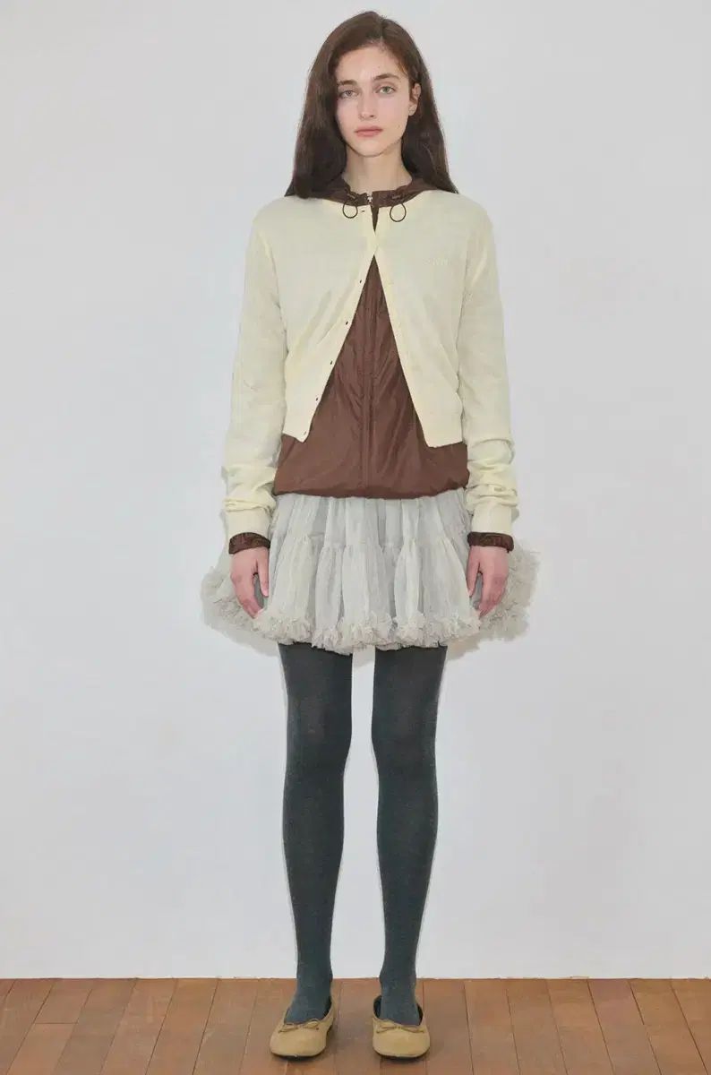 シヌーン チュチュスカート Greyish Green