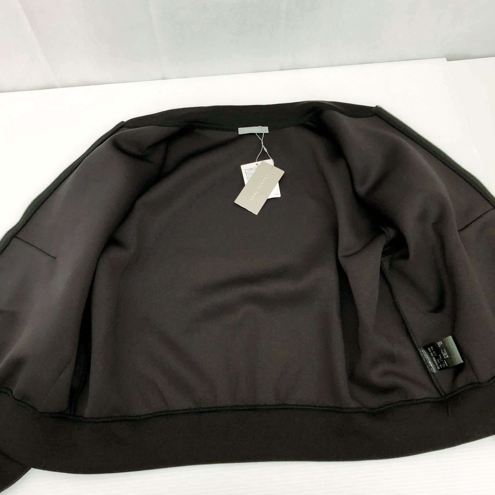 Theory luxe セオリーリュクス ジップアップブルゾン ストレッチ