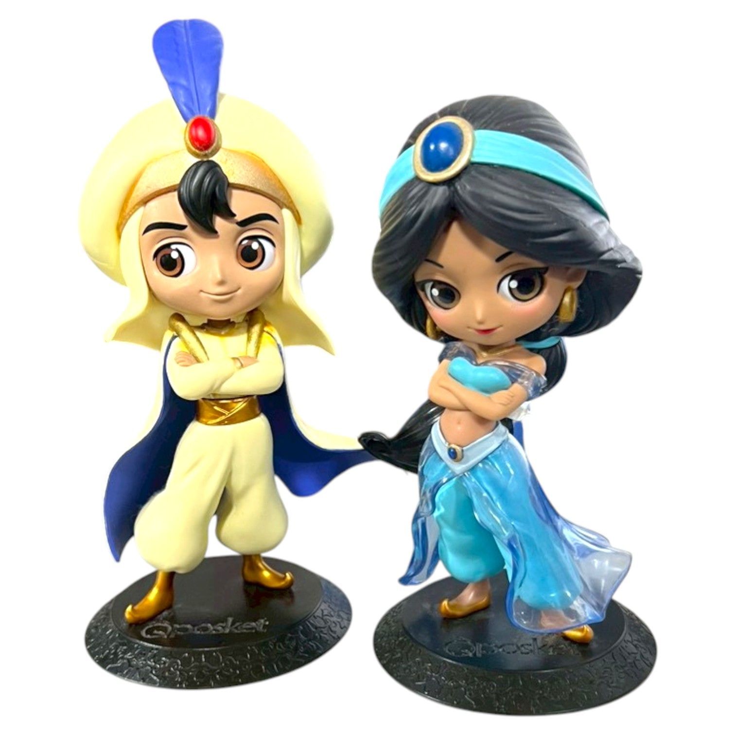 Disney Qposket アラジン ＆ ジャスミン ディズニー 2体セット - メルカリ