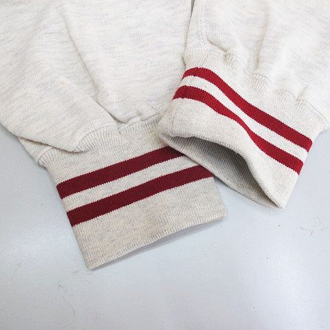 ナンカイ NANKAI 南海部品 ヴィンテージ 長袖 トレーナー F アイボリー