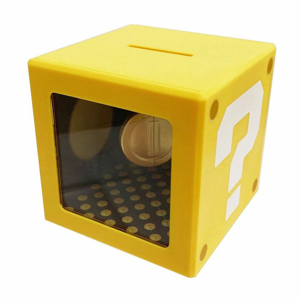 テンヨー スーパーマリオ アートバンク コイン NAB-04 コインを入れると消える！ふしぎ貯金箱