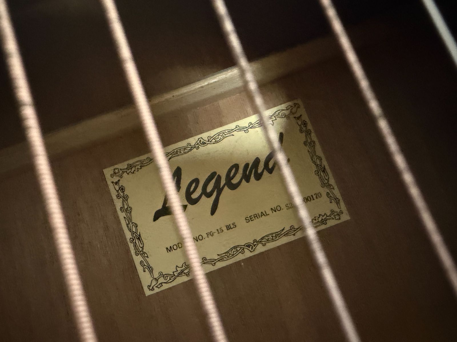 Legend by Aria FG-15BLS アコースティックギター ブルー アリア