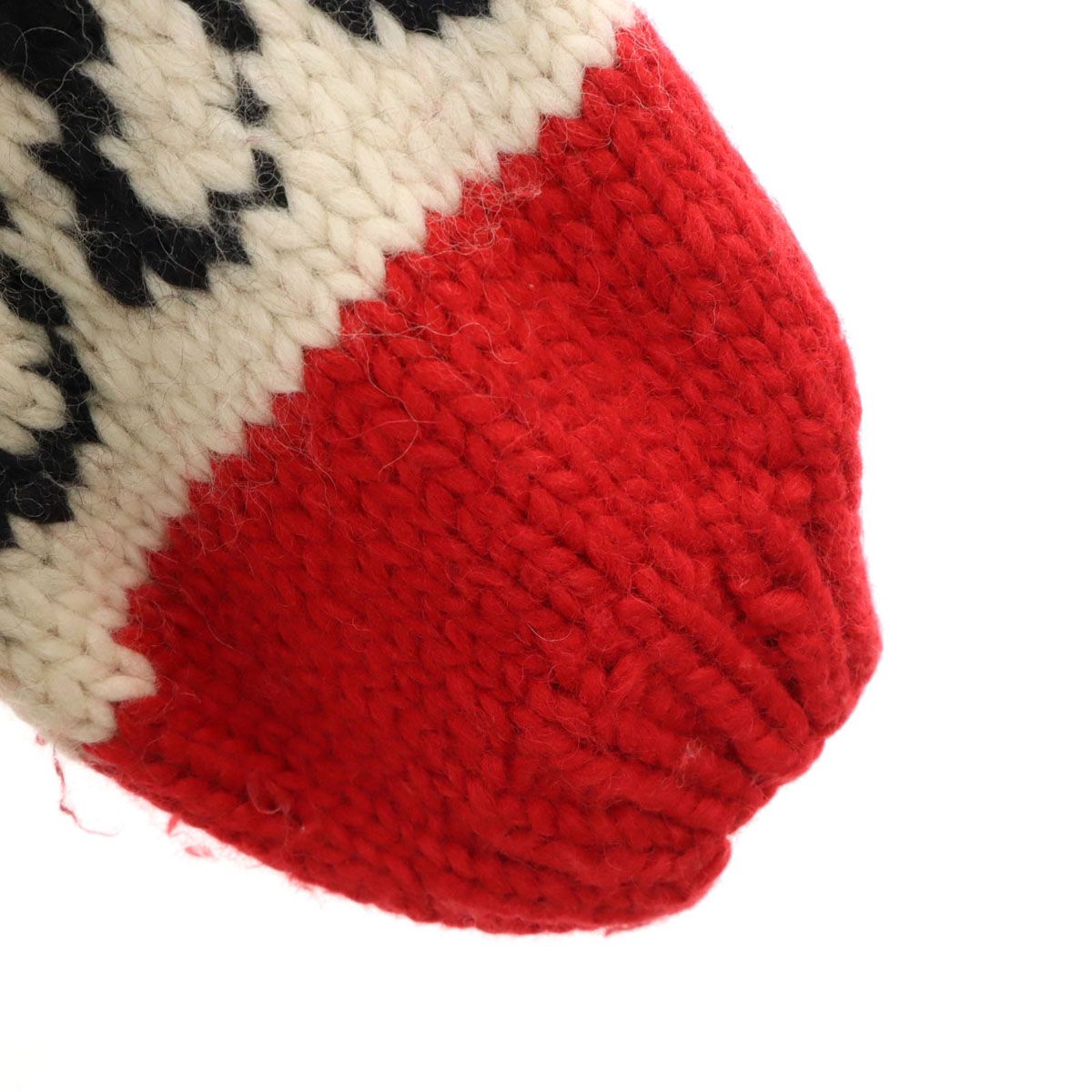 KANATA カナタ カナダ製 オオカミ ウルフ カウチンジャケット レッド