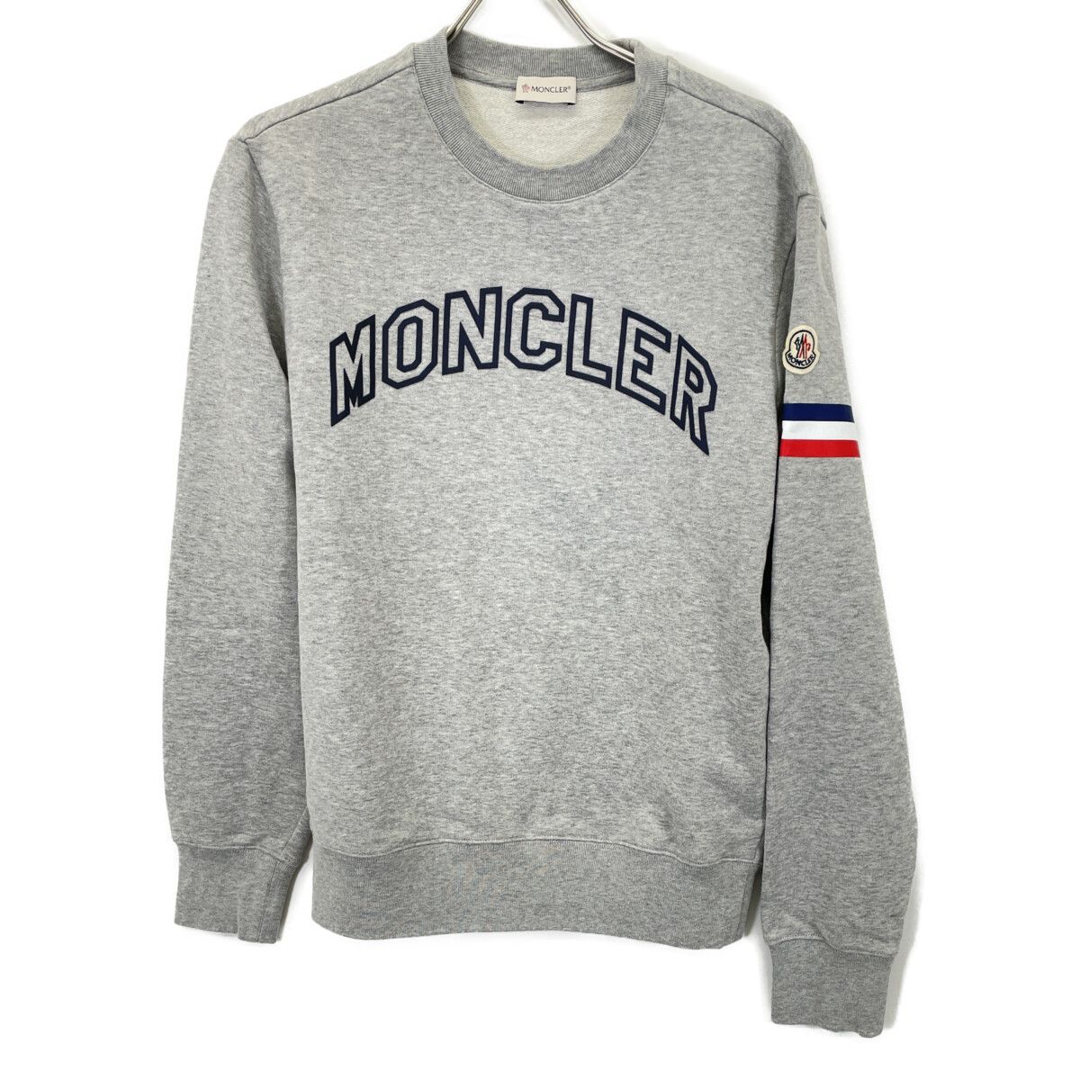 MONCLER モンクレール 22年 GIROCOLLO ｸﾞﾚｰ ﾄﾚｰﾅ S