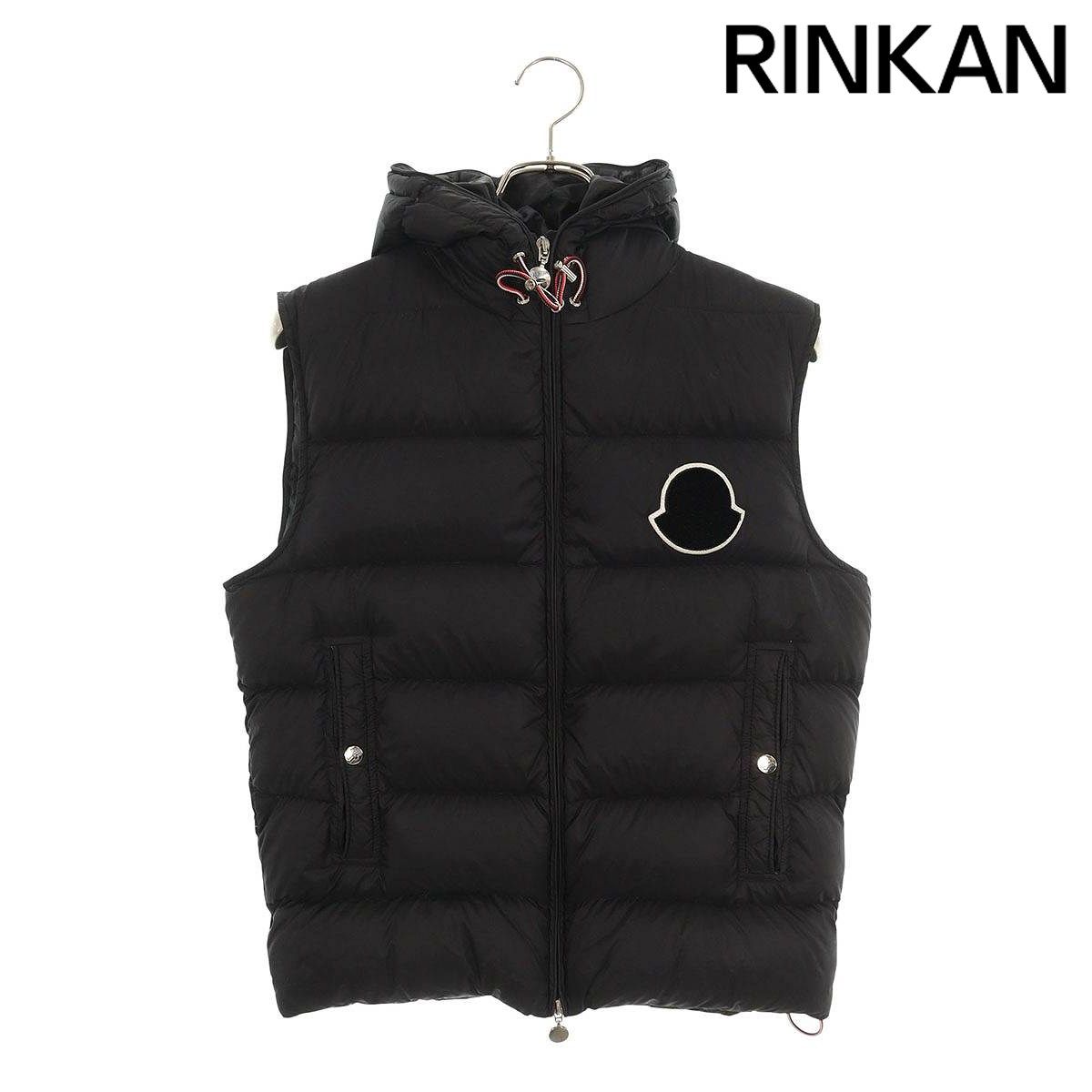 モンクレール 54543 LOBELIA フーデッドパデッドダウンベスト メンズ 2