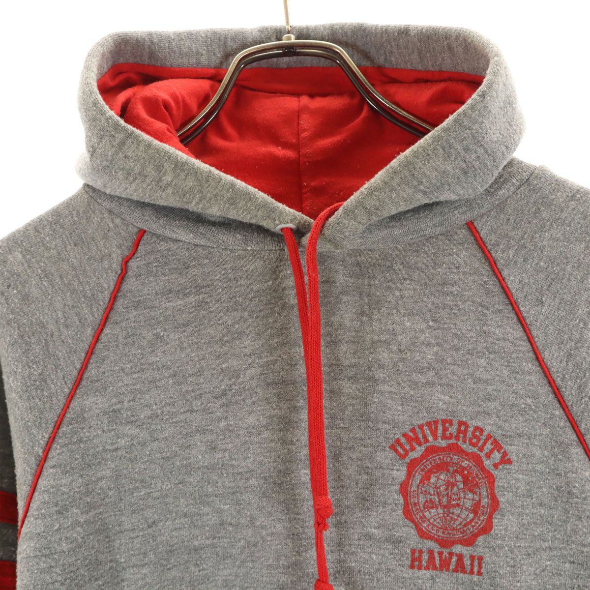 70s 80s USA製 カレッジ ヴィンテージ 長袖 スウェットパーカー S