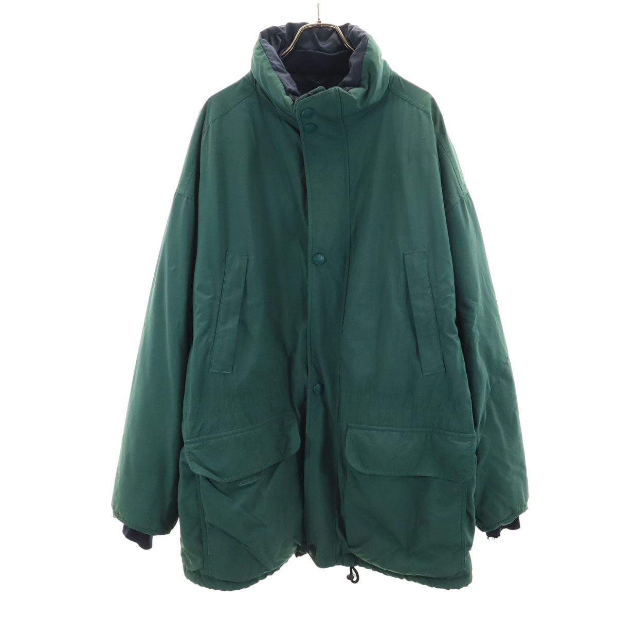 Eddie Bauer エディーバウアー 00s 白タグ ダウンコート XL グリーン 