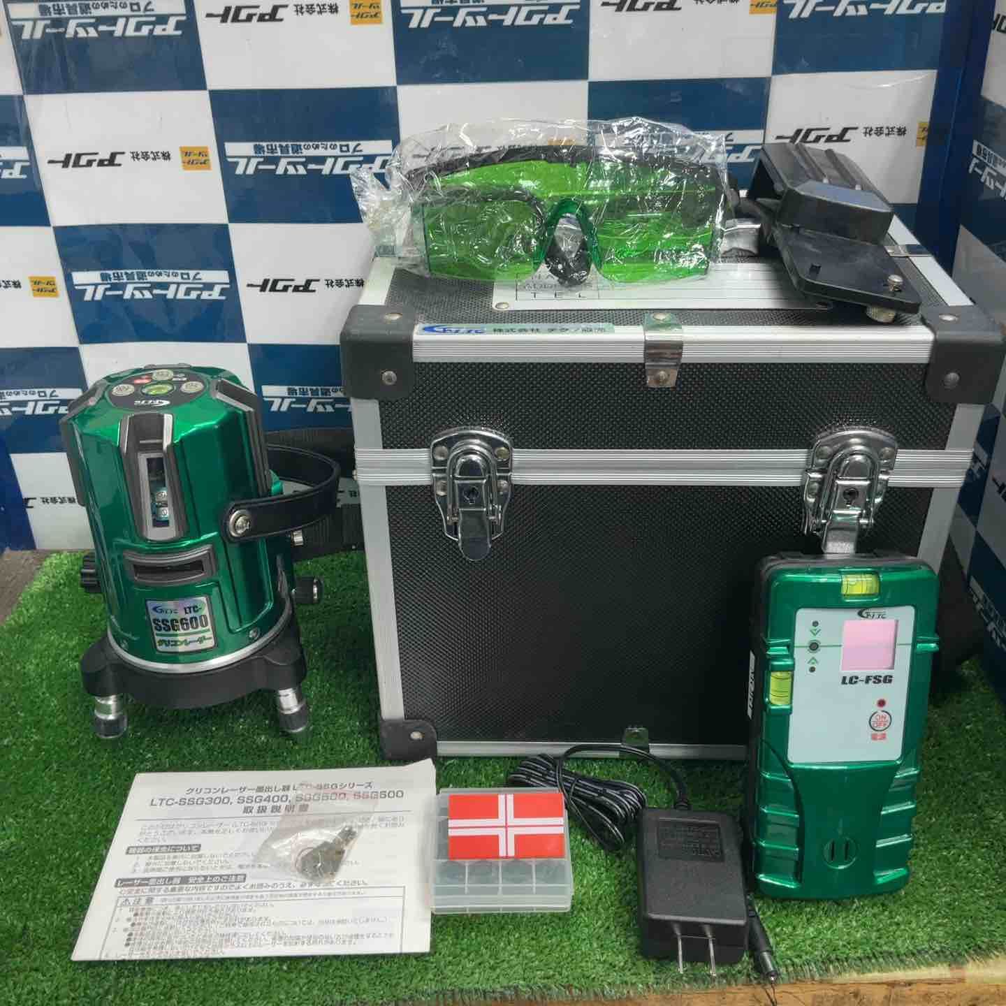 テクノ販売 グリーンレーザー墨出し器 LTC-SSG 600