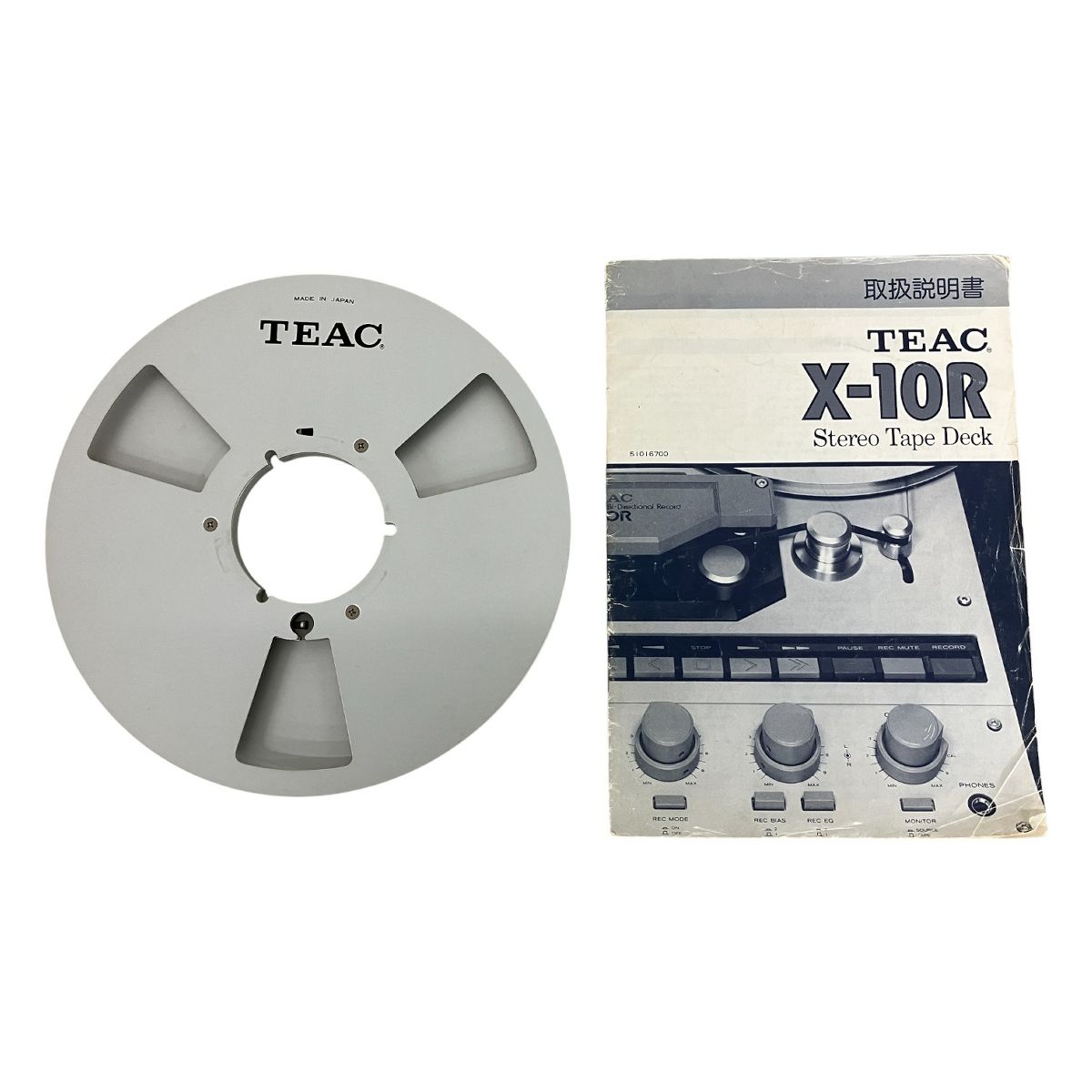 TEAC ティアック X-10R オープンリールデッキ 空リール付き オーディオ