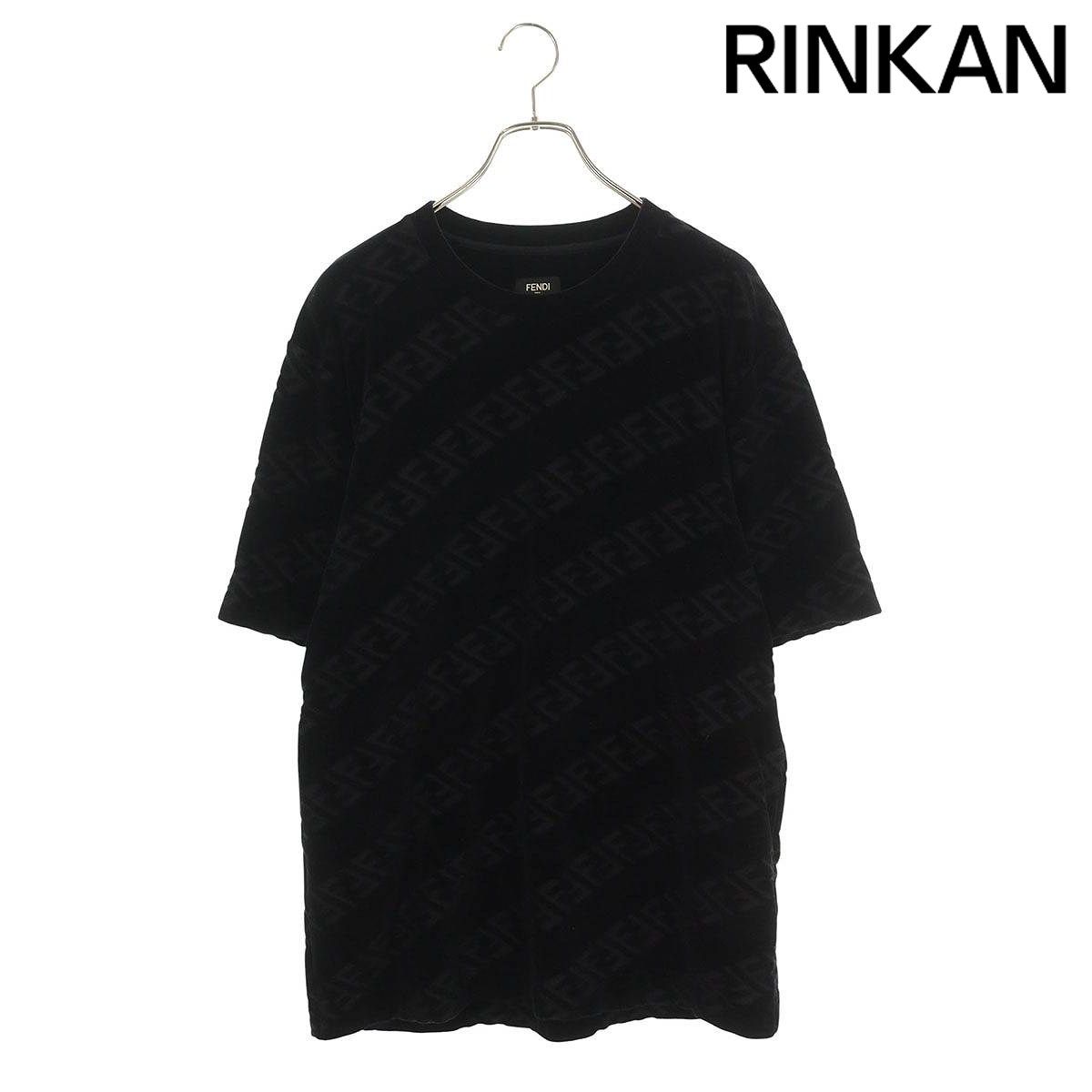 フェンディ FY0936 AHCA ズッカ柄ベロアTシャツ メンズ M - メルカリ