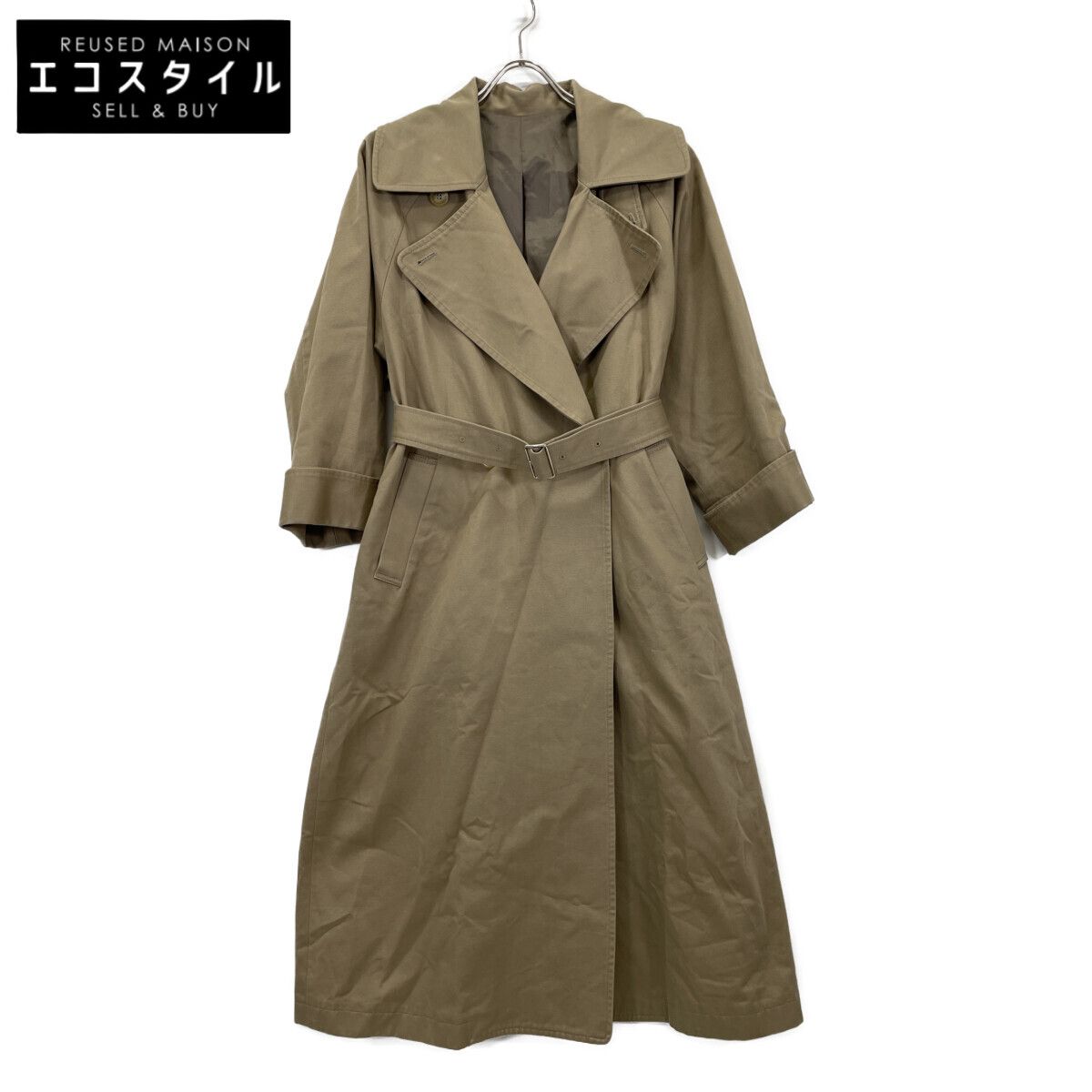 foufou フーフー FF92CO01 ﾌﾞﾗｳﾝ ﾍﾞﾙﾃｯﾄﾞ ﾄﾚﾝﾁｺｰﾄ O - メルカリ