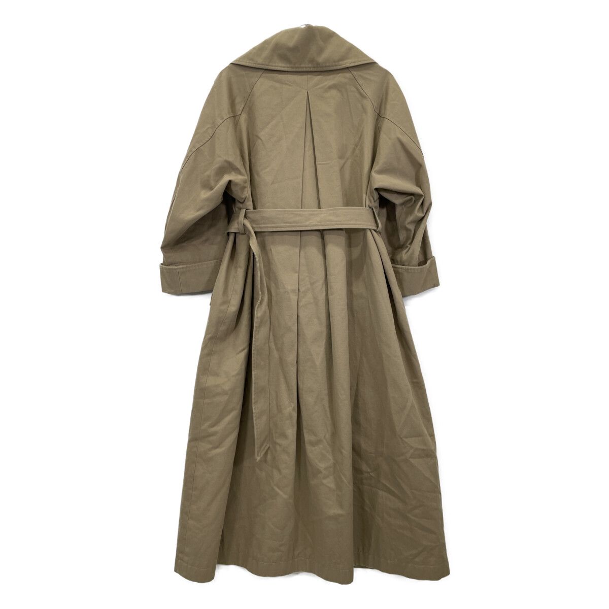 foufou フーフー FF92CO01 ﾌﾞﾗｳﾝ ﾍﾞﾙﾃｯﾄﾞ ﾄﾚﾝﾁｺｰﾄ O - メルカリ