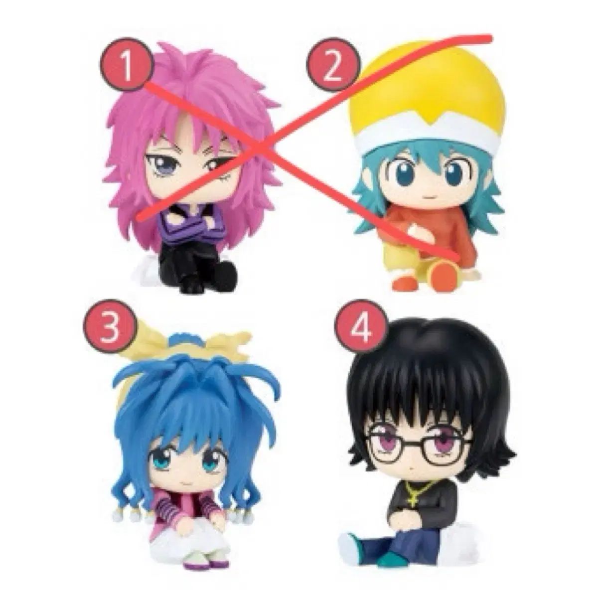 HUNTER×HUNTER スワラセタイガールズ ネオン シズク まとめ売り - メルカリ