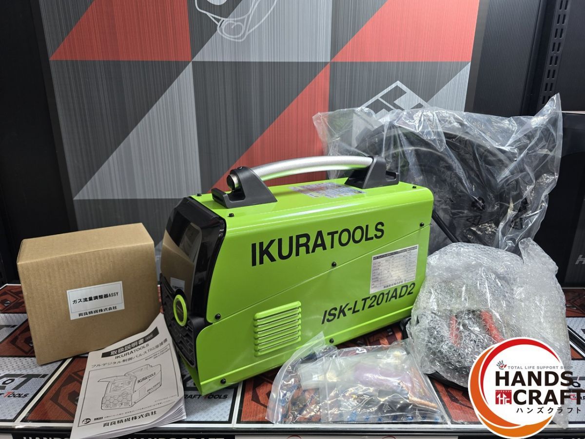 IKURA 育良精機 イクラ ライトティグISK- 40066 1台 品番 ISK- ハンズ