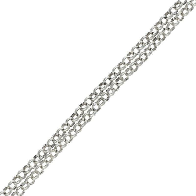 クロムハーツ NECKCHAIN R20/ロールチェーン20inch シルバーネックレス