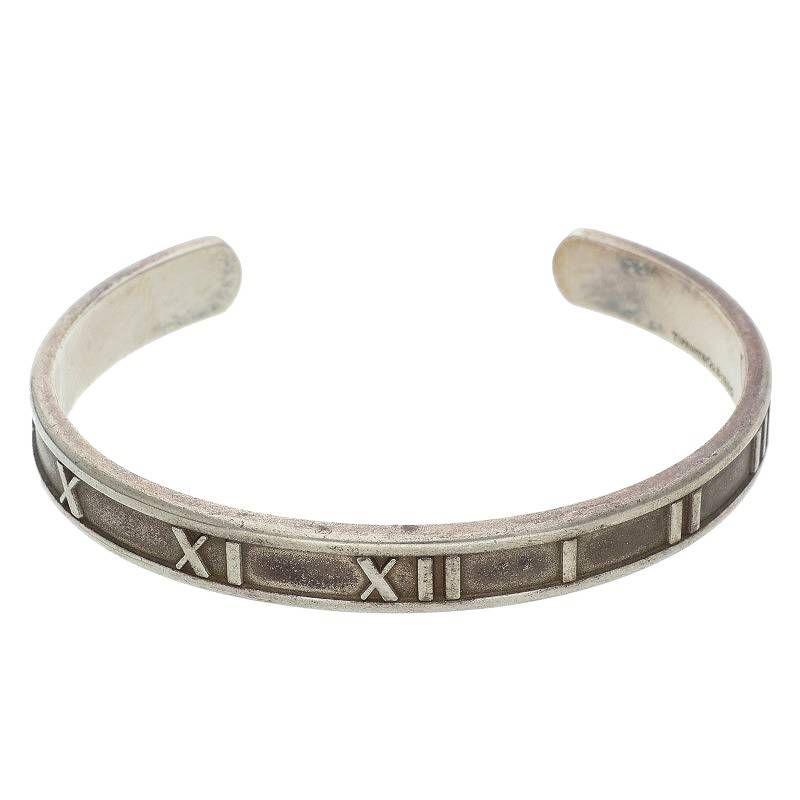 ティファニー アトラス シルバーバングル メンズ