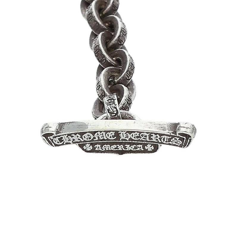 クロムハーツ CHN PAPER TBAR/Tバーペーパーチェーン シルバー