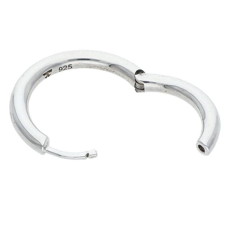 トムウッド Classic Hoop Medium シルバーフープピアス メンズ TOMWOOD