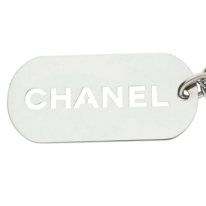 シャネル ドッグタグチェーンキーホルダー メンズ - メルカリ