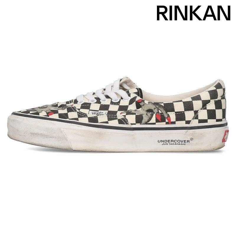 激安大特価，得価 バンズ ×アンダーカバー UNDERCOVER  Era Reissue 95 チェッカー柄ローカットスニーカー メンズ 26cm スニーカー