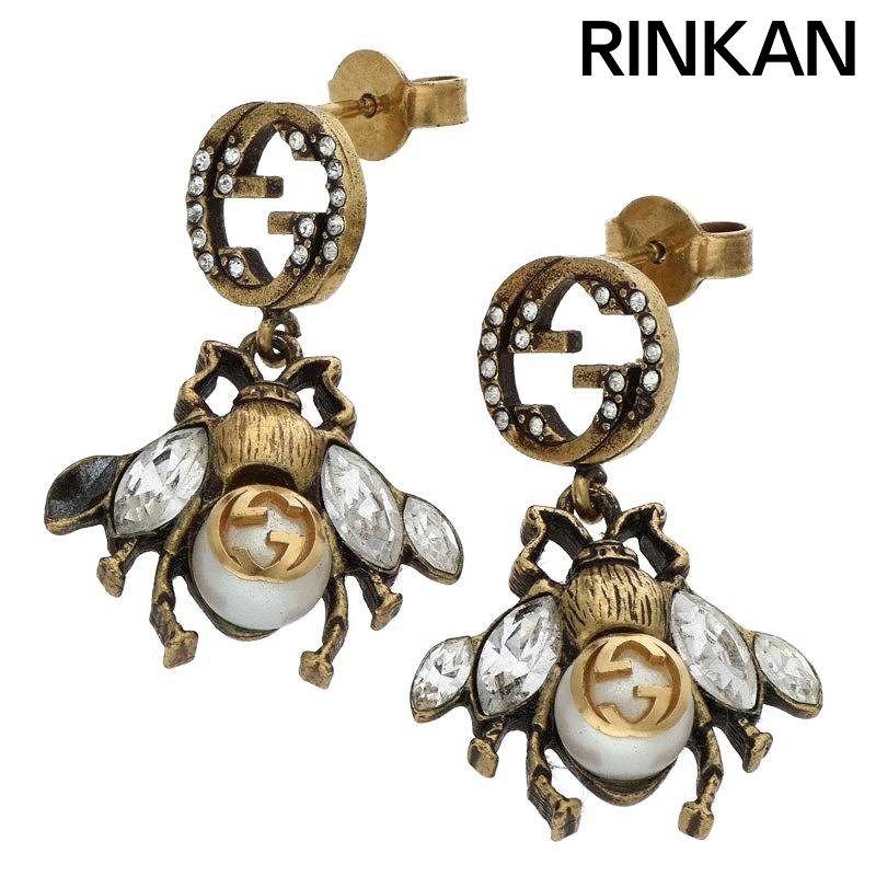 グッチ 629817 インターロッキングGビーピアス メンズ