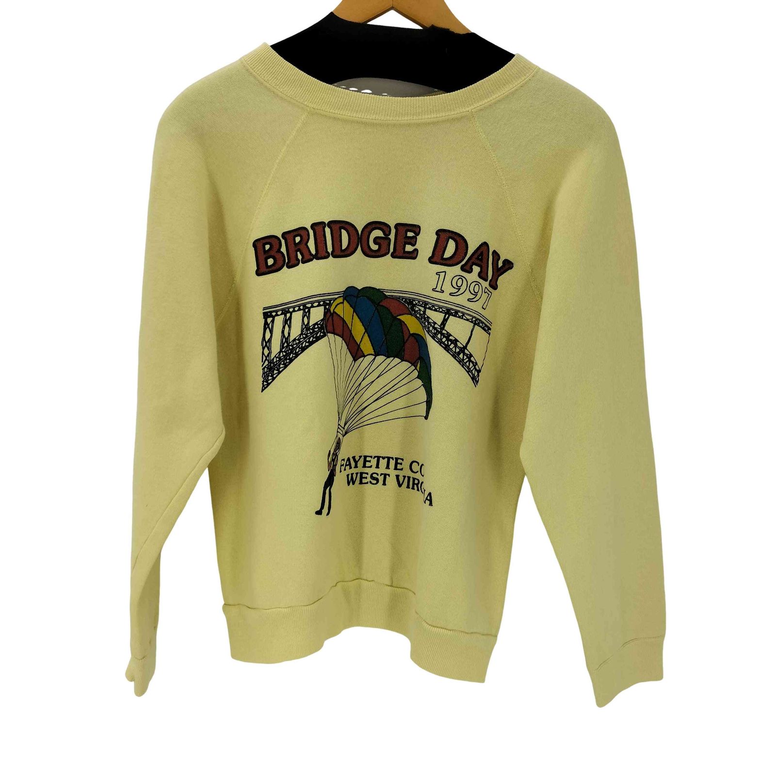アーテックス ARTEX 90S USA製 BRIDGE DAY プリント ラグランスリーブ
