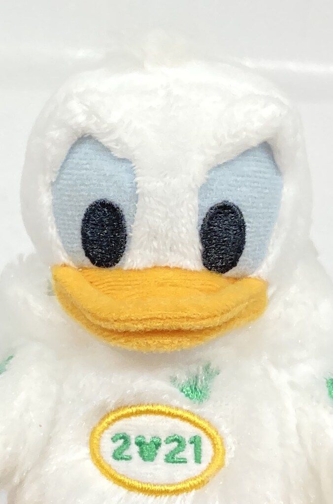 東京ディズニーリゾート ぬいぐるみバッジ A HAPPY NEW YEAR 2021