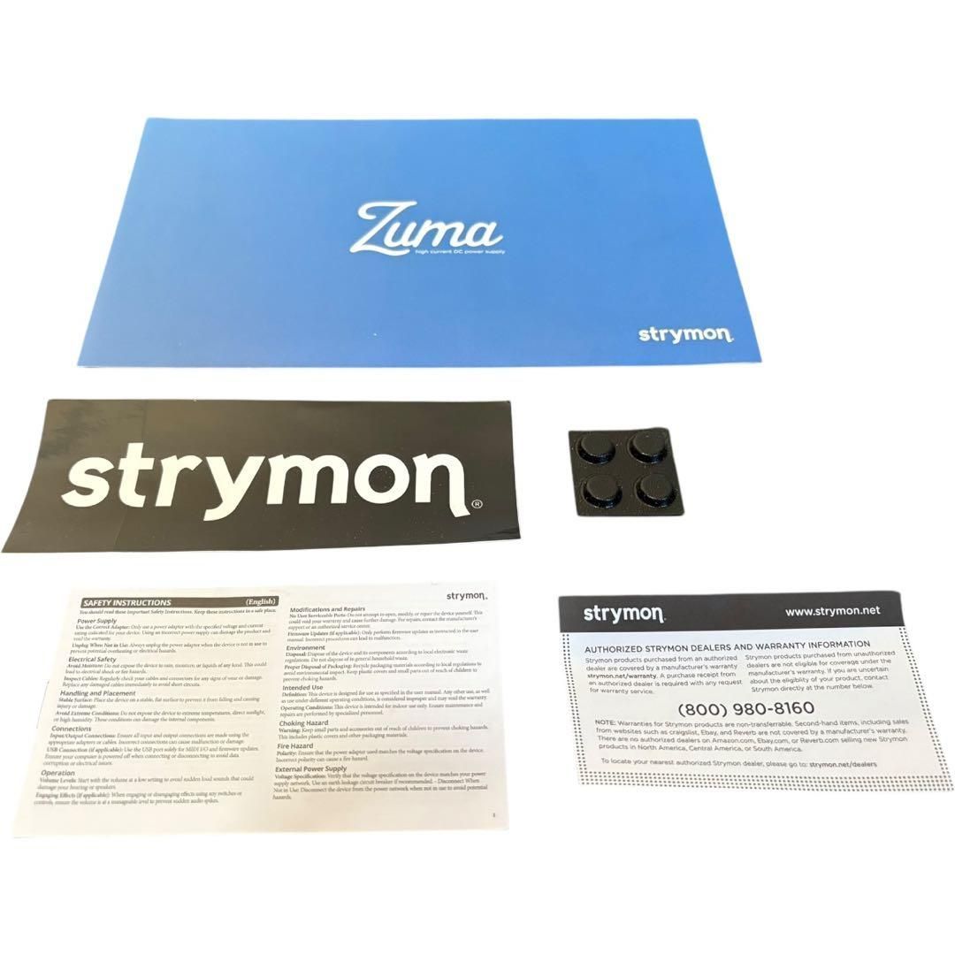新品未使用 strymon Zuma ストライモン ズーマ 付属品完備 限定 - メルカリ