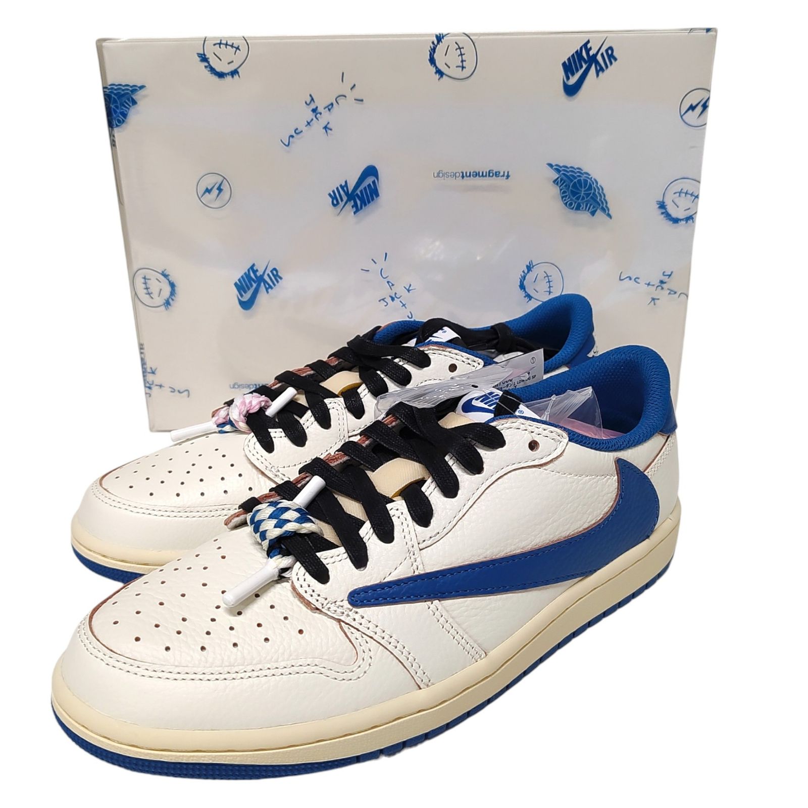 NIKE ナイキ Travis Scott × fragment design × Nike Air Jordan 1 Low 