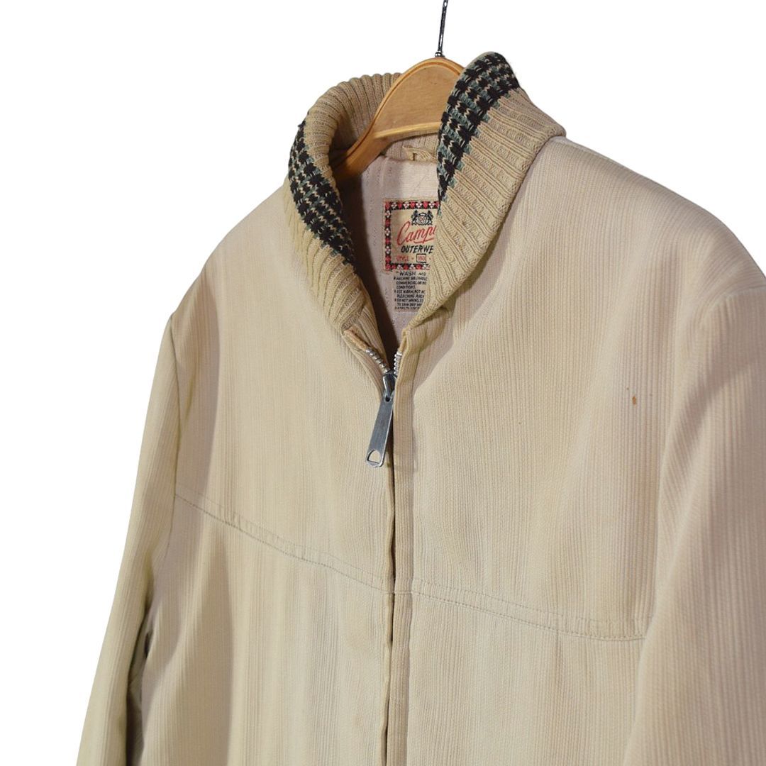 60s CAMPUS ヴィンテージ ファラオジャケット ラインリブ ファラオ