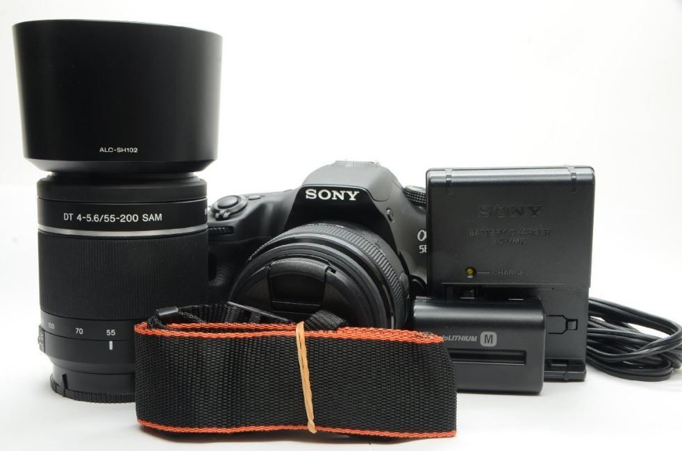 Wレンズ✨ SONY α58 一眼レフ カメラ レンズ セット デジカメ - メルカリ