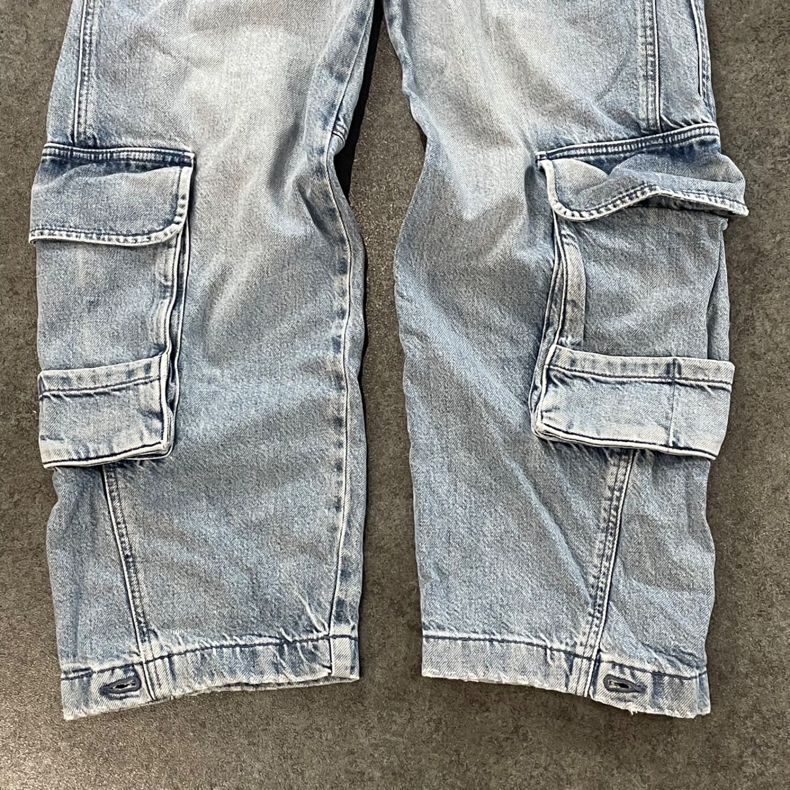 ZARA Denim Cargo Pants y2k ザラ デニム カーゴパンツ ユーティリティ