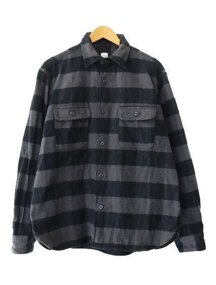 ロンハーマン Ron Herman 24AW Heavy Twill Plaid Shirt ヘビー ツイル