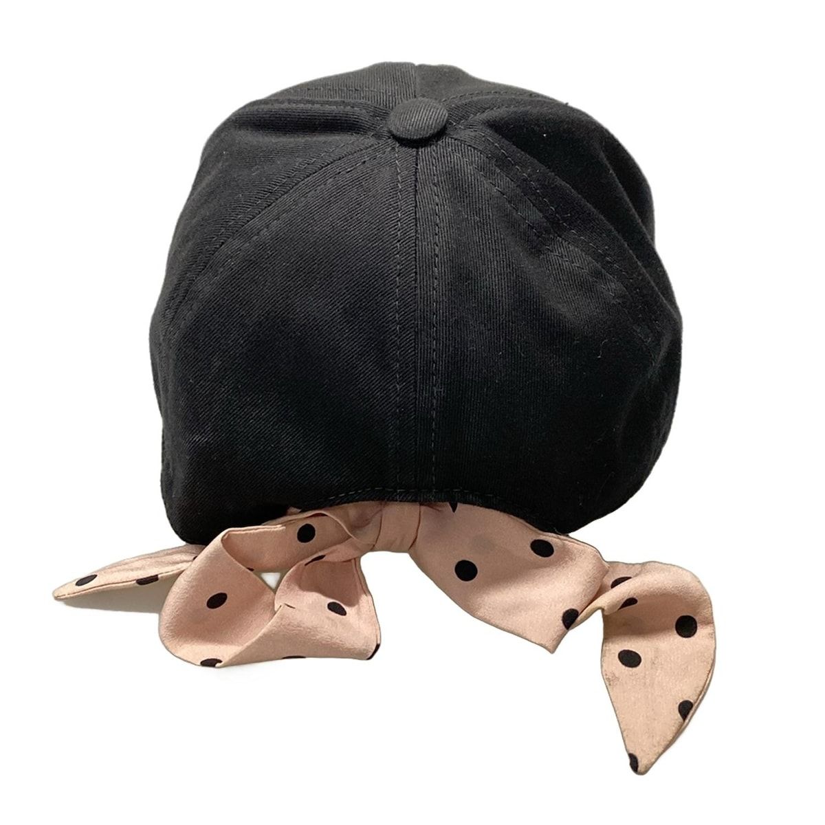 miumiu(ミュウミュウ) キャップ S ベースボールキャップ 5HC256 黒×白