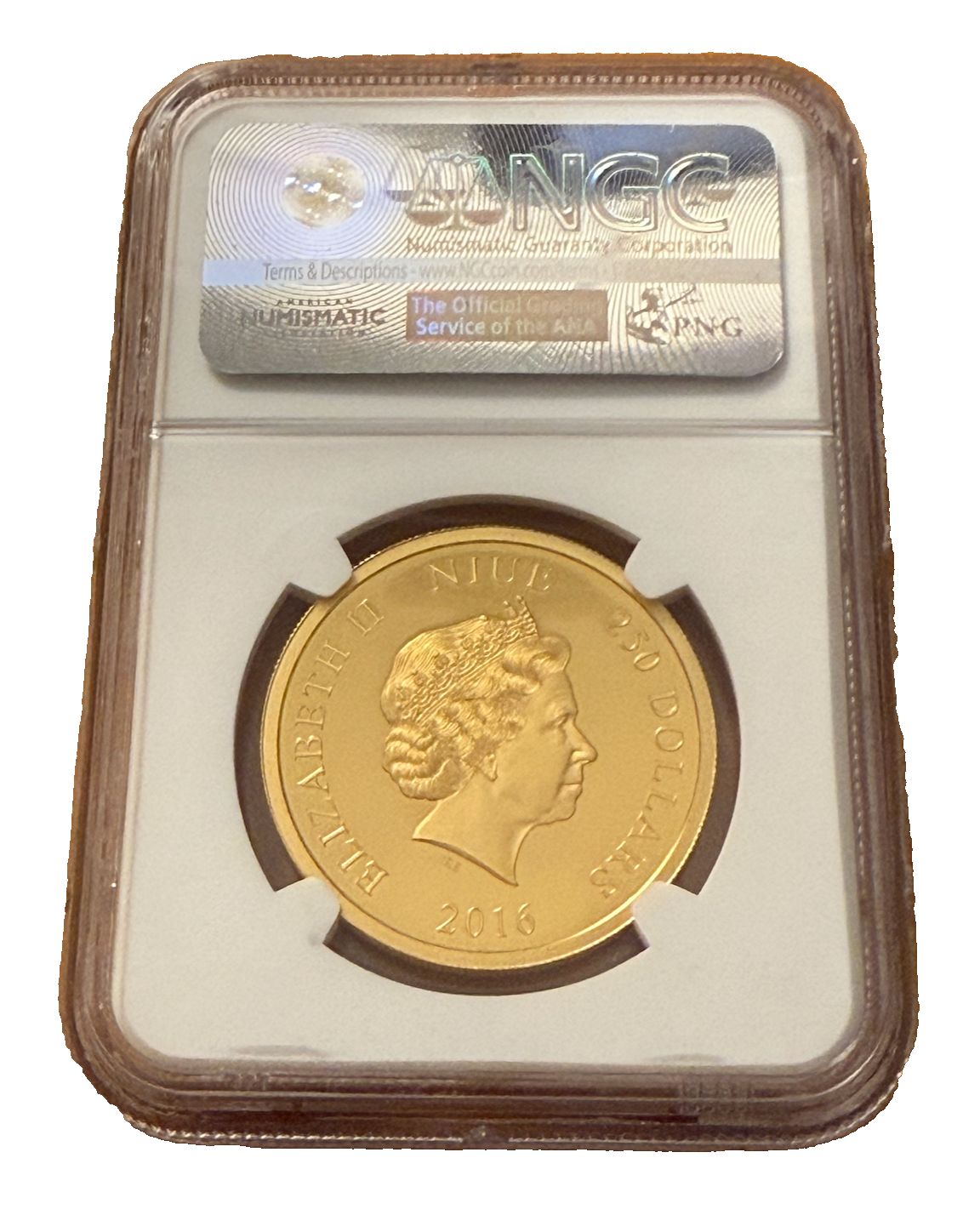 ニウエ 2016 ゴールド 1オンス $250 NGC PF70UC ディズニー ミッキー