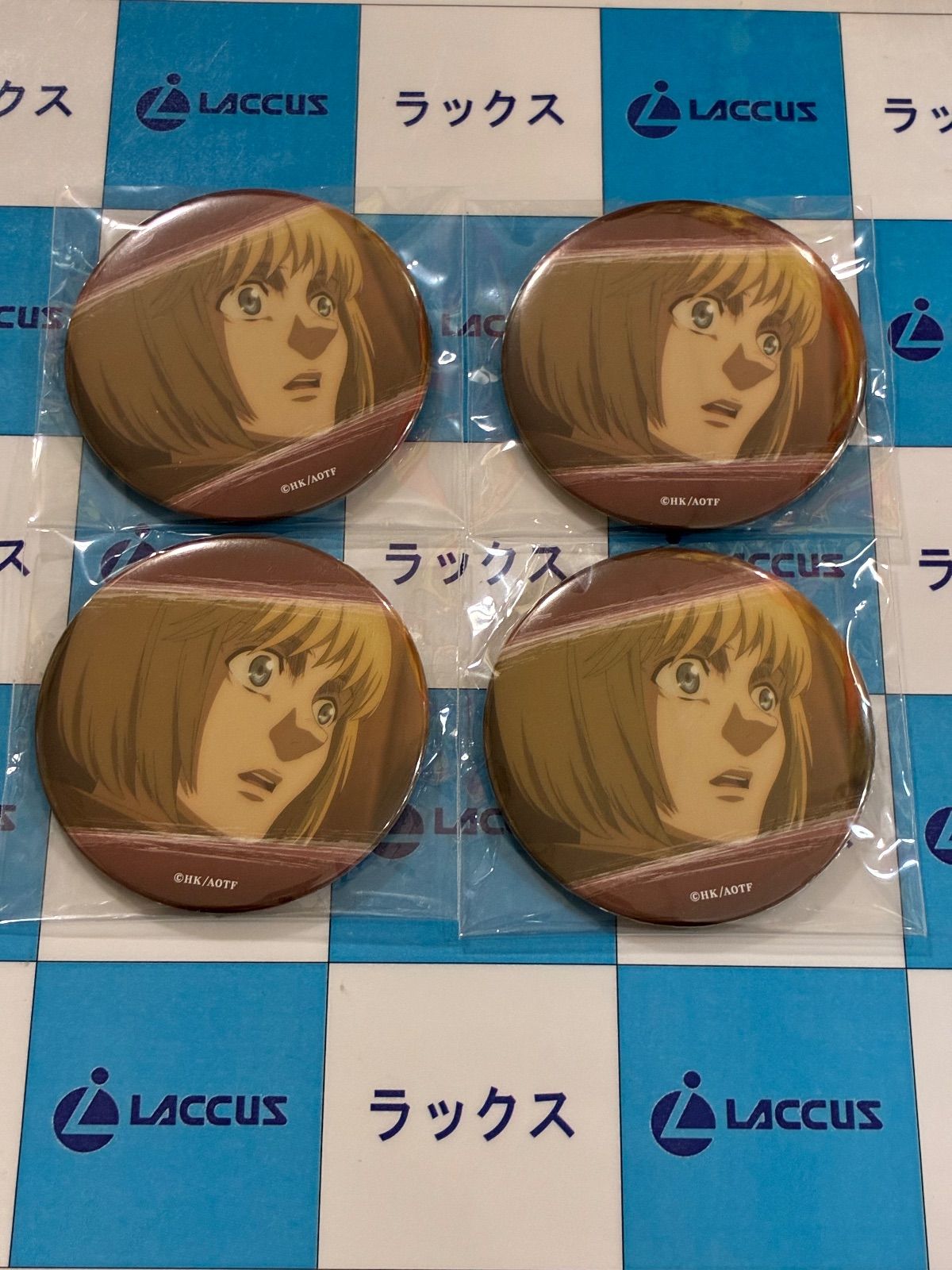 進撃の巨人 あたりツキ！ トレーディング缶バッジ アルミンアルレルト