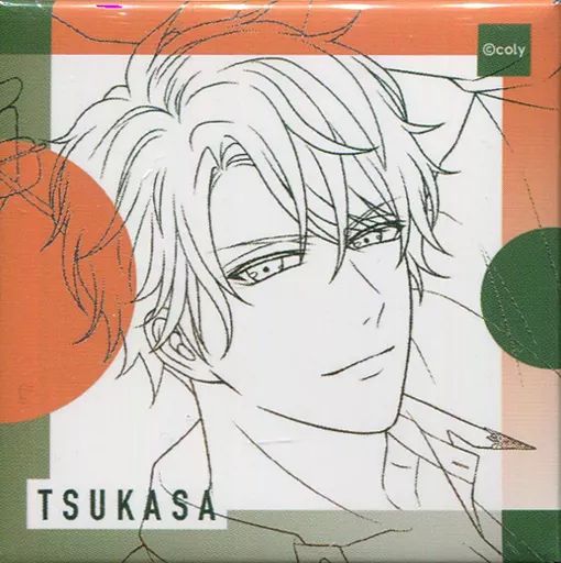 中古】バッジ・ピンズ(キャラクター) 朝霧司 ADDICTION ： 正方形缶