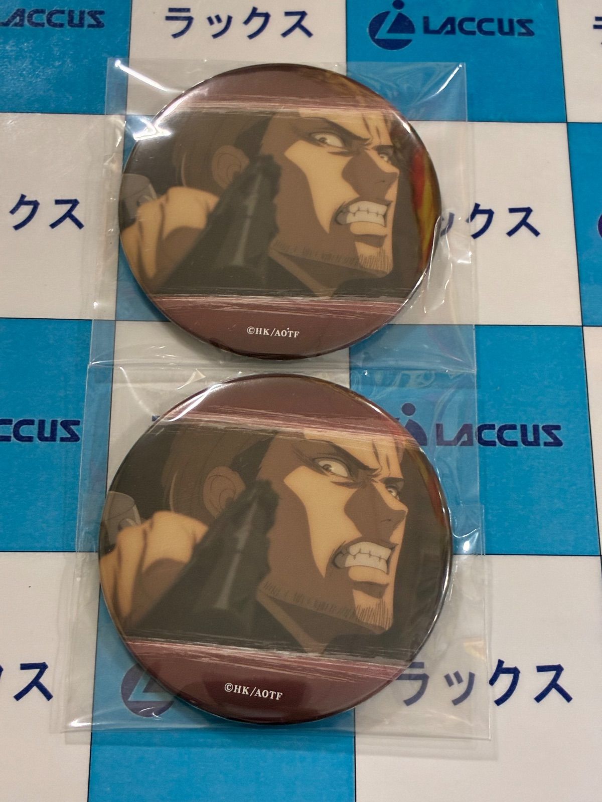 進撃の巨人 あたりツキ！ トレーディング缶バッジ ジャン - メルカリ