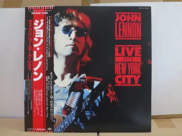 日本 LP John Lennon ー Live 1986 年 早い