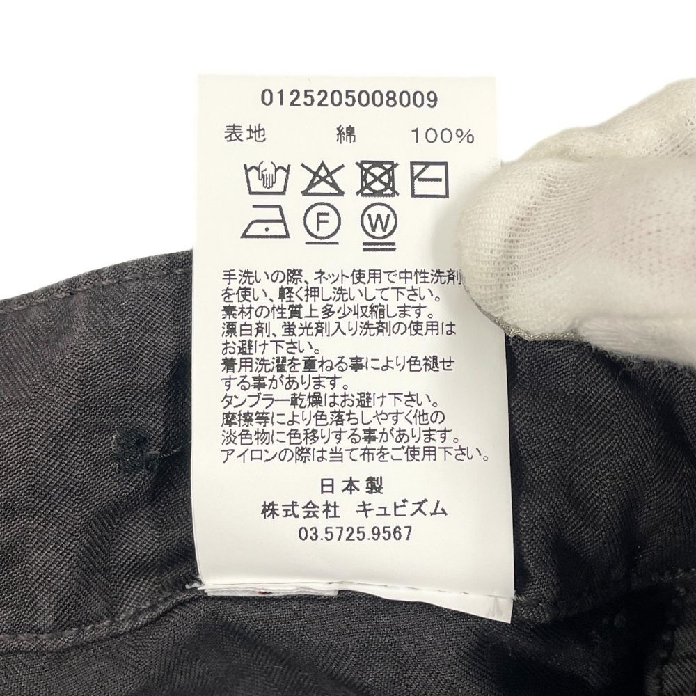 VISVIM ビズビム 品番 0125205008009 BENNING PANTS パンツ ブラック